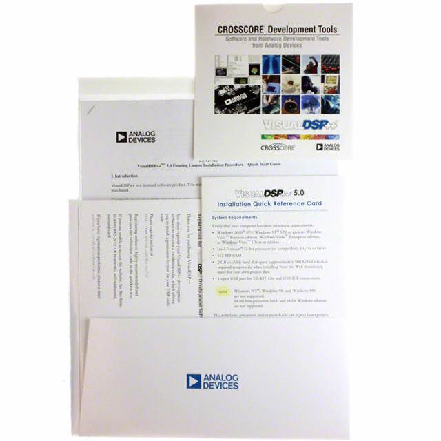 VDSP-BLKFN-PCFLOAT Analog Devices Inc.  Services logiciels